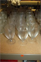 15 stem ware glasses
