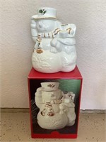 Home for the Holidays cookie jar