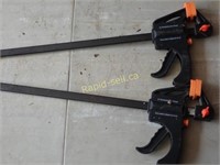 24" Ratcheting Bar Clamps (2)