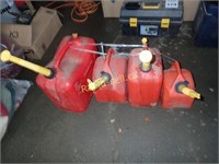 Gas Cans Assortment (4)
