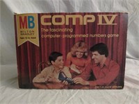 Rare Milton Bradley COMP IV Electronic Game 1977