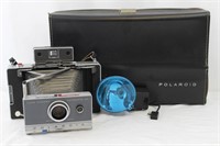 POLAROID Land Camera Automatic 100 w Flash & Case