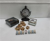 Table Clock, Ornaments and More K14B