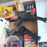 Pellet guns and supplies