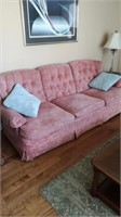 Sklar-Peppler sofa and sidechair (And cushions)