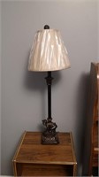 1 table Lamp And framed picture