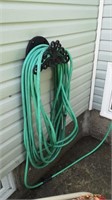 2 garden hoses (not the rack)