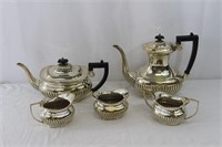 Cheltenham Sheffield England Silver Plated Tea Set