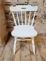 Painted Wood Chair Good Cond