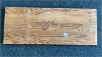 Oak shelf board (29.5 x 12)
