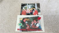 Mike Holmgren & Barry Alvarez 97 Postcard
