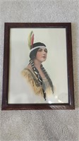 Native American Framed Print