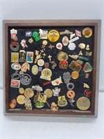 LOT OF ADVERTISING HAT PINS