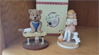 Windsor Bear & Treasured Memories figures