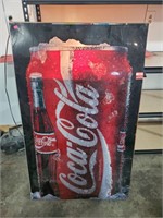 LARGE LIGHTED COCA COLA SIGN