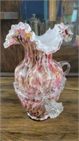 Fenton End of Day Glass Vase 11.25"