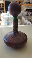 Leather Covered Wine Decanter