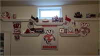 Wisconsin Badgers Football Fan lot