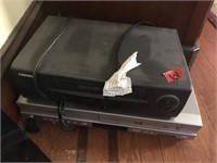 VHS AND DVD PLAYERS