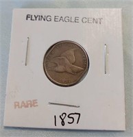 Rare 1857 Flying Eagle Cent