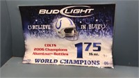 colts plastic poster