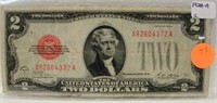 1921-A 2$ RED SEAL NOTE