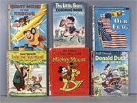 Little Books -Disney, Uncle Remus, Mighty Mouse