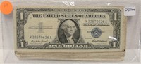 25 1$ SILVER CERTIFICATES