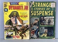 Comic Books -2 Vintage Dynamite Joe & Suspense