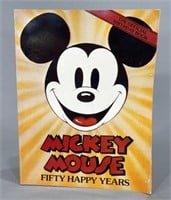 Mickey Mouse 50 Year Birthday Book -1977