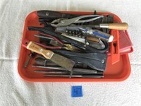 Assorted Tray Lot of Tools