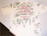 SPECIAL! Autographed T-Shirt Whos-Who NAMES