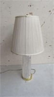 CRYSTAL PARLOR LAMP 29"T