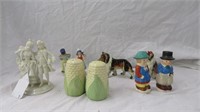 SELECTION OF VINTAGE PORCELAIN FIGURINES AND