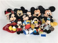 Assorted Mickey Mouse Stuffed Toys