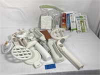 Assorted Wii Accessories  & Exercise DVD’s