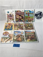 10 Assorted Adventure Wii Games