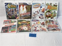 8 Assorted Wii Musical & Games