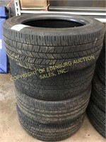 (4) Goodyear 245/55R 18 tires