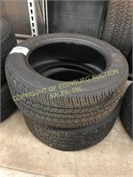 (2) Goodyear 245/55R 18 tires