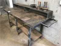 6’ steel welding bench
