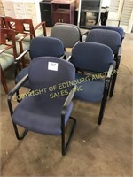 (7) lobby chairs