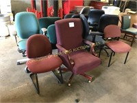 (13) misc office chairs