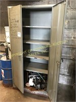Metal shelf, metal cabinet