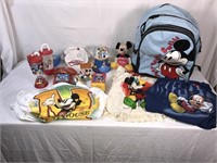 Assorted Mickey Mouse Collectibles