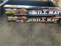2 BBQ Grill Mat packs