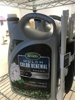 2 GALLONS SCOTTS MULCH COLOR RENEWAL
