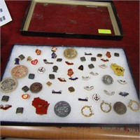 Showcase of misc. pins-tokens, etc.