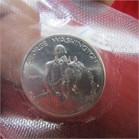 1982 90% Silver George Washington 1/2 dollar.