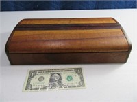 Beautiful Wooden 14x8x3 Jewelry/Shash Box